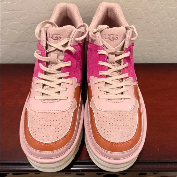UGG Women’s Pop Punk Pink Platform Sneaker SZ 11 - Picture 3 of 14